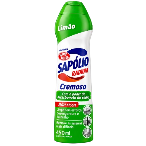 SAPOLIO BOMBRIL CREMOSO LIMAO 450ML
