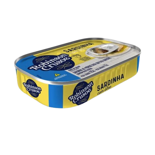 SARDINHA ROBINSON CRUSOE OLEO 125G