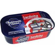 SARDINHA ROBISON CRUSOE MOLHO TOMATE 125