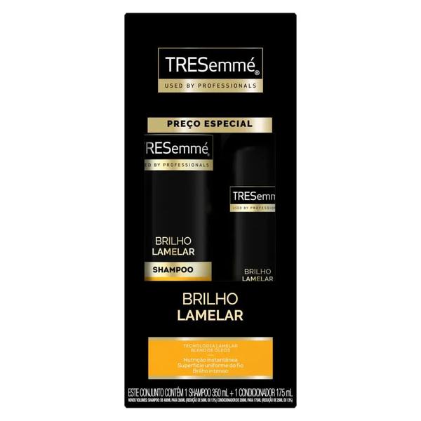 SH+COND TRESEMME BRILHO LAMELAR 350+175M