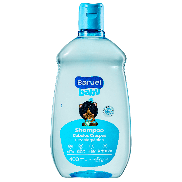 SHAMPOO BARUEL BABY CABELOS CRESPOS 400M