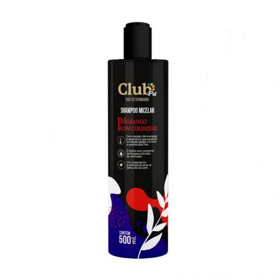 SHAMPOO CLUB PET MICELAR MORANGO C/CERAM