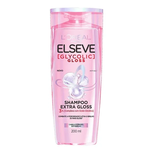 SHAMPOO ELSEVE GLYCOLIC GLOSS 200ML