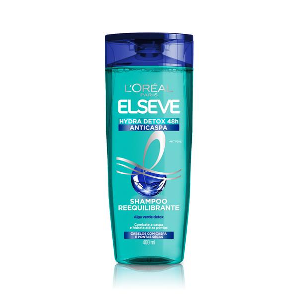 SHAMPOO ELSEVE ZERO CASPA HYDRA DETOX 40