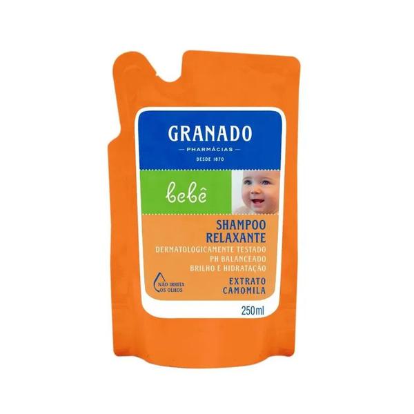 SHAMPOO GRANADO BEBE CAMOMILA REFIL 250M