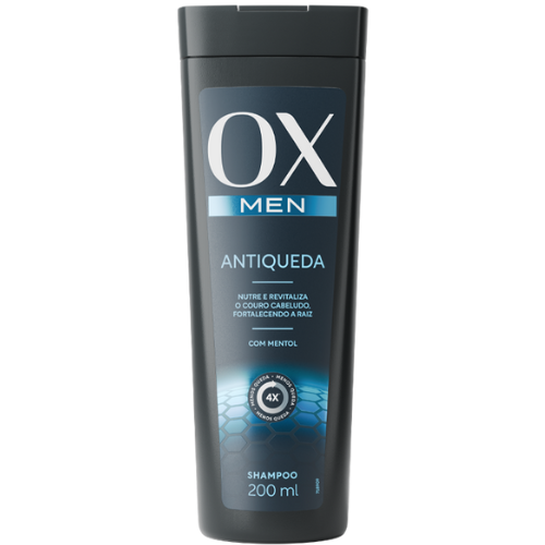 SHAMPOO OX MEN ANTIQUEDA 200ML