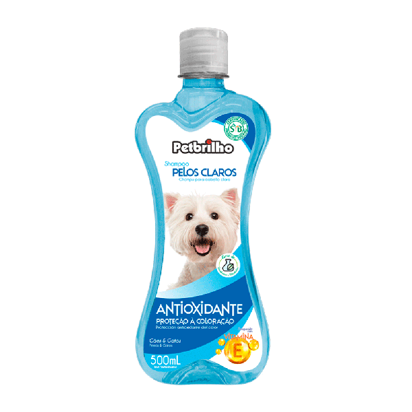 SHAMPOO PETBRILHO PELOS CLAROS 1L