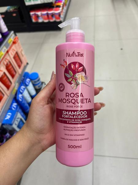 SHAMPOO ROCALLY ROSA MOSQUETA 500ML