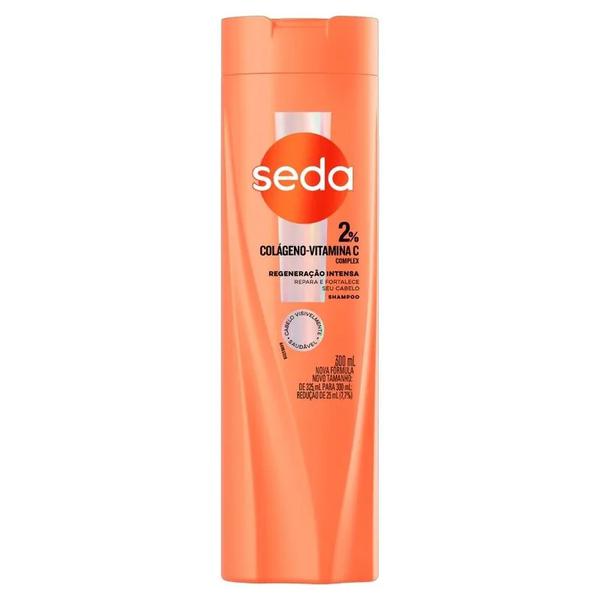 SHAMPOO SEDA COLAGENO E VITAMINA C 300ML