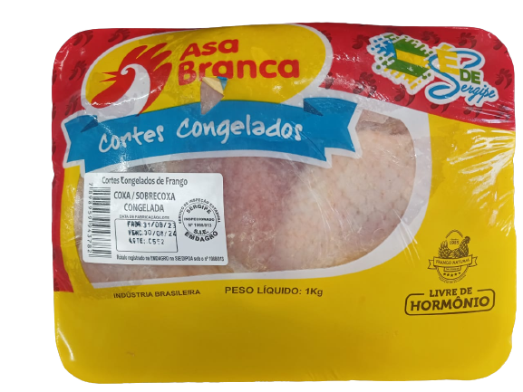 SOBRECOXA ASA BRANCA BANDEJA 1KG