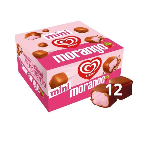 SORVETE KIBON EISKIBON MINI MORANGO 114M