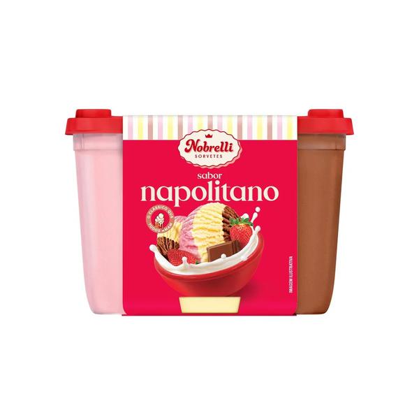 SORVETE NOBRELLI NAPOLITANO POTE 1,3L