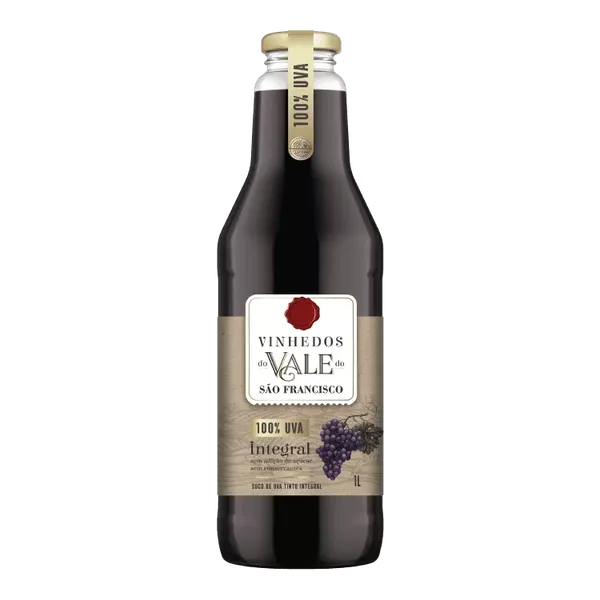 SUCO UVA VINHEDOS DO VALE INT TINTO 1L