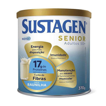 SUSTAGEN SENIOR BAUNILHA 370G