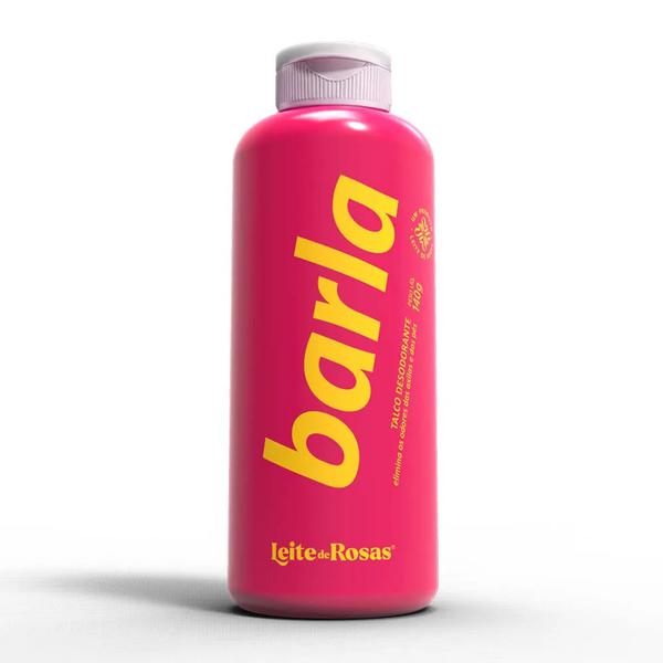 TALCO BARLA LEITE DE ROSA 140G