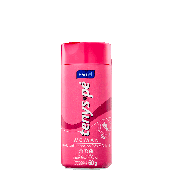 TALCO TENIS PE BARUEL PO WOMAN 60G