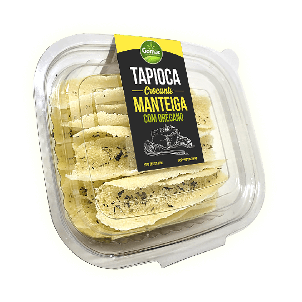 TAPIOCA GOMAC CROCANTE C/MANTEIGA E OREG