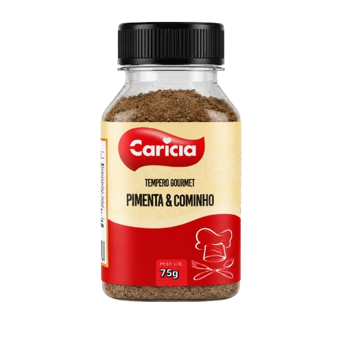 TEMPERO CARICIA PIMENTA/CUMINHO MOIDO 75