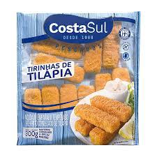 TIRINHAS COSTA SUL TILAPIA EMPANADA 300G