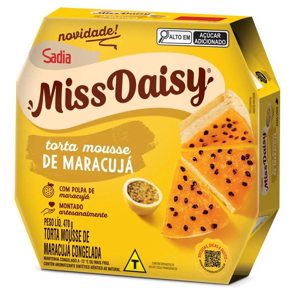 TORTA MISS DAISY MOUSSE MARACUJA 470G