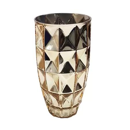 VASO GRILLO VIDRO OURO R50749/866