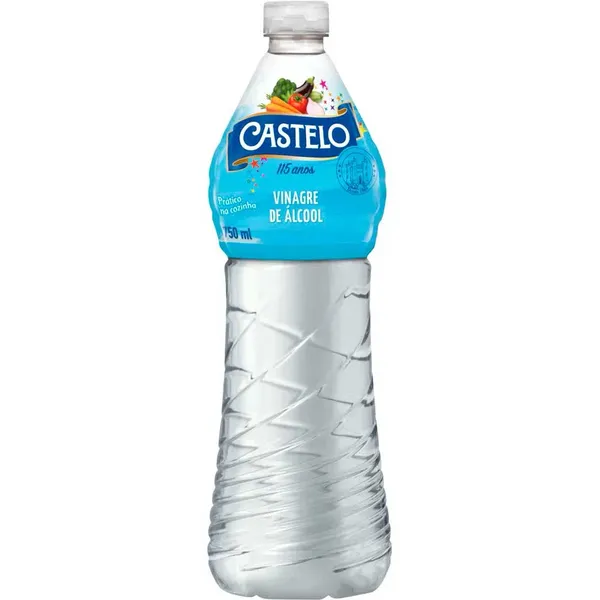 VINAGRE CASTELO ALCOOL 750ML
