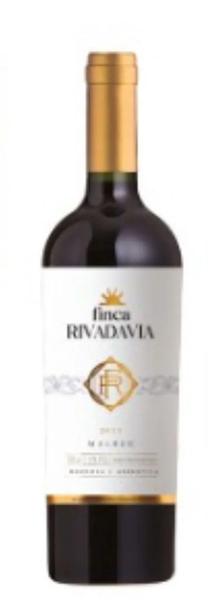 VINHO FINCA RIVADAVIA MALBEC 750ML