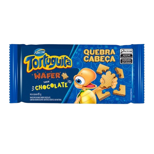 WAFER ARCOR TORTUGITA CHOCOLATE 85G