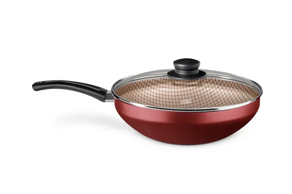 WOK MTA FLORA TP VIDRO N28 ALU REV CEREJ