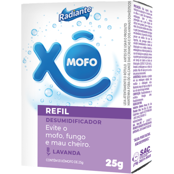 XO MOFO RADIANTE LAVANDA REFIL 25G