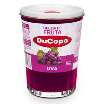 GELEIA DE FRUTA  DU COPO 230G UVA