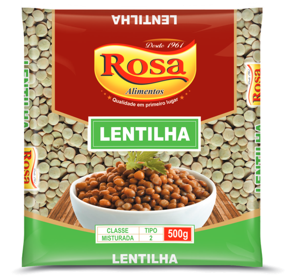 LENTILHA ROSA 500G