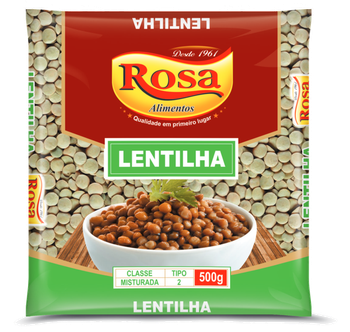 LENTILHA ROSA 500G
