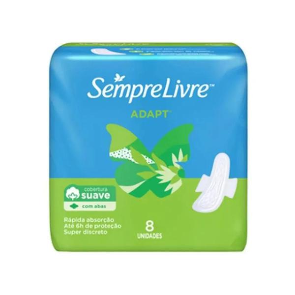 ABS SEMPRE LIVRE C/ABAS ADAPT SUAVE C/8