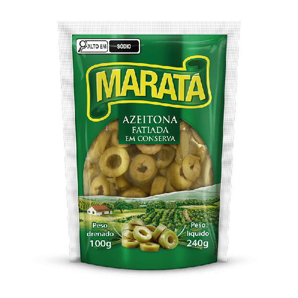 AZEITONA FATIADA MARATA SACHE 240G