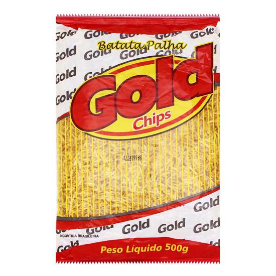 BATATA PALHA GOLD CHIPS 500G