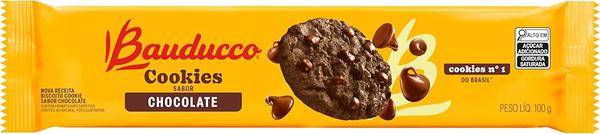 BISCOITO COOKIES BAUDUCCO CHOCOLATE 100G