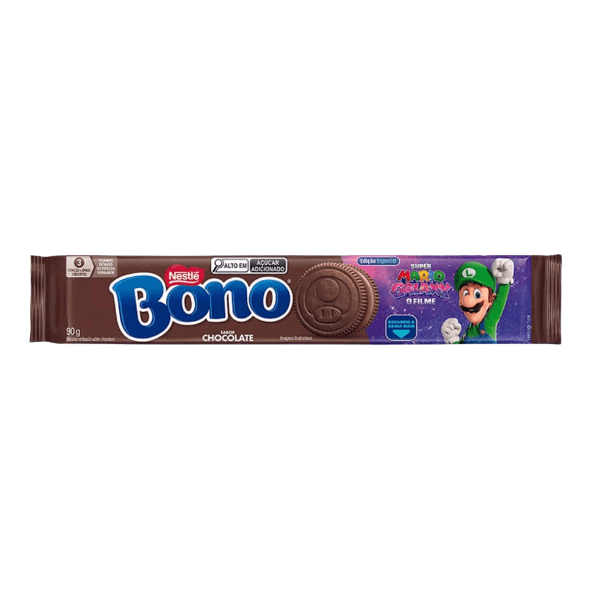 BISCOITO RECHEADO BONO CHOCOLATE 90G