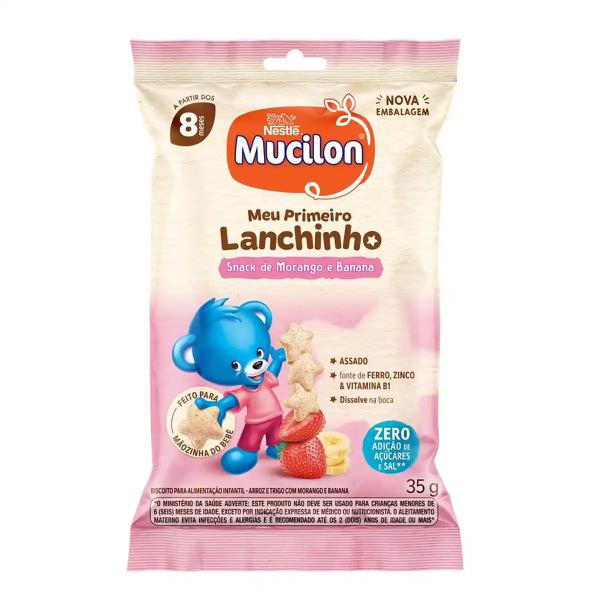 BISCOITO SNACK MUCILON MORANG BANANA 35G