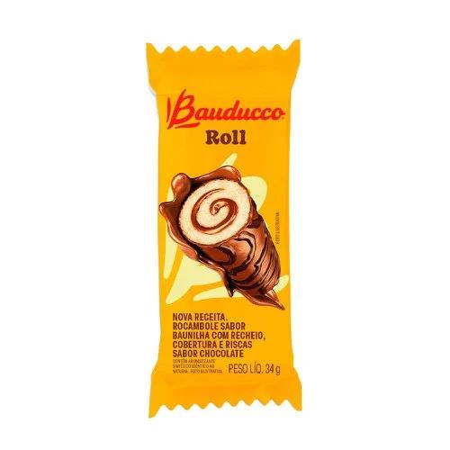 BOLINHO BAUDUCCO ROLL CHOCOLATE 34G