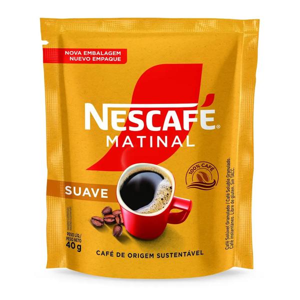 CAFE SOLUVEL NESCAFE MATINAL SACHE 40G
