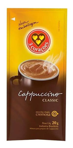 CAPPUCCINO 3 CORACOES CLASSIC SACHE 20G