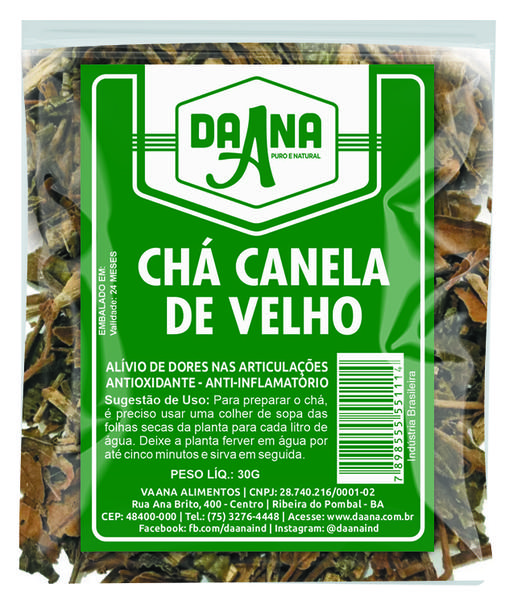 CHA DAANA CANELA DE VELHO 30G