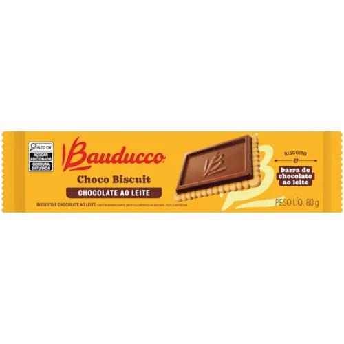 CHOCOBISCUIT BAUDUCCO CHOCO LEITE 80G