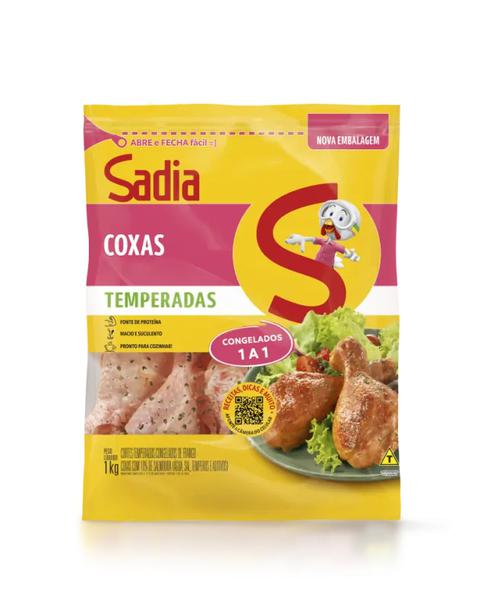 COXA DE FRANGO SADIA TEMPERADA PCT 1KG