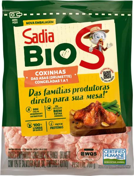 COXINHA ASA FRANG SADIA BIO DRUMETTE 1KG