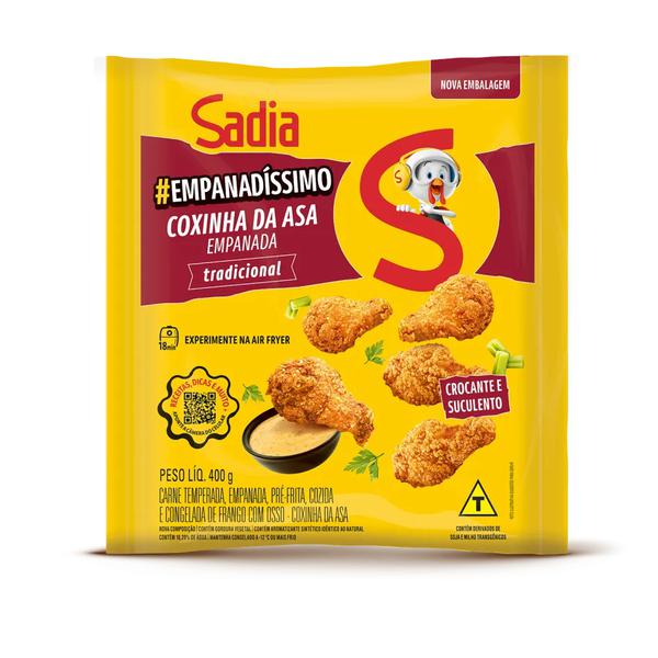 COXINHA DA ASA SADIA EMPANADO PCT 400G
