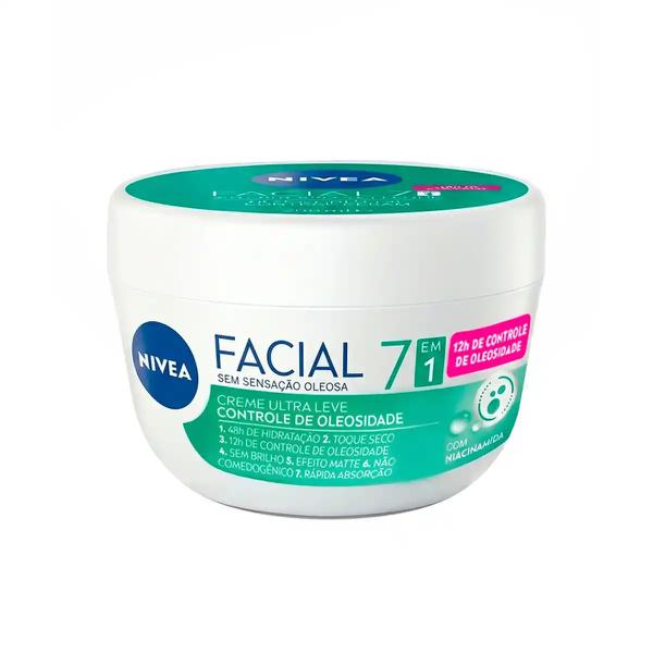 CREME FAC NIVEA 7 EM 1 CONTR OLEOSD 100G