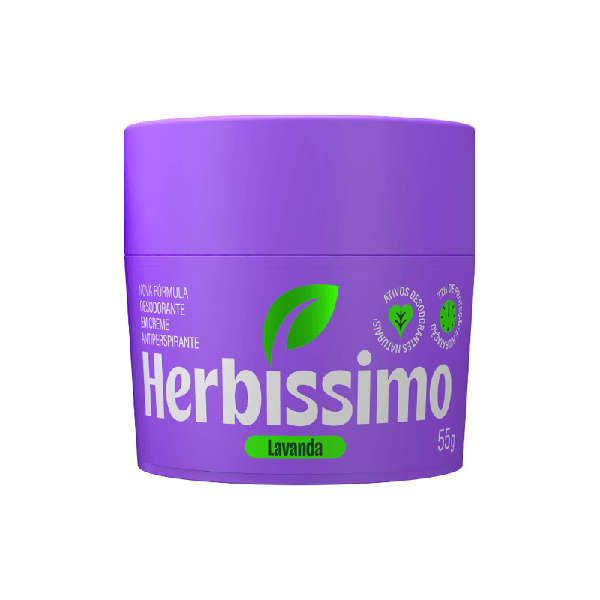 DESODORANTE CREME HERBISSIMO LAVANDA 55G