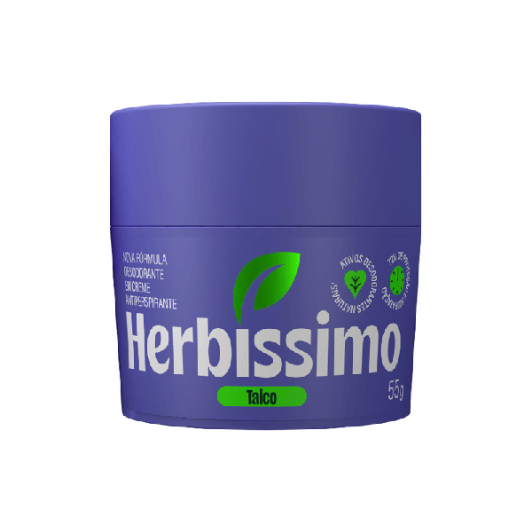 DESODORANTE CREME HERBISSIMO TALCO 55G